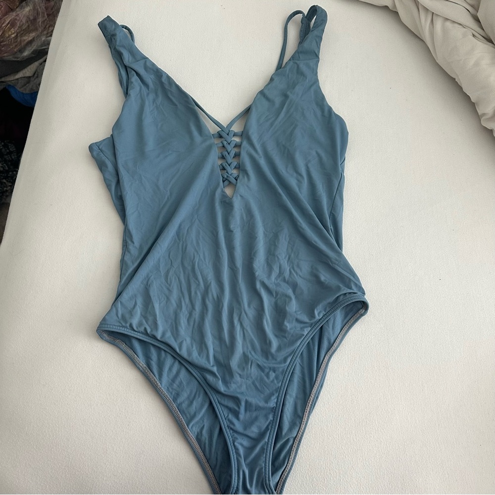 O'Neill Blue One Piece Bathing Suit